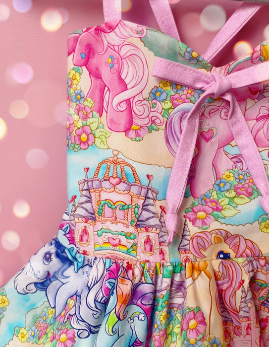 .Retro Pony Paradise Dress