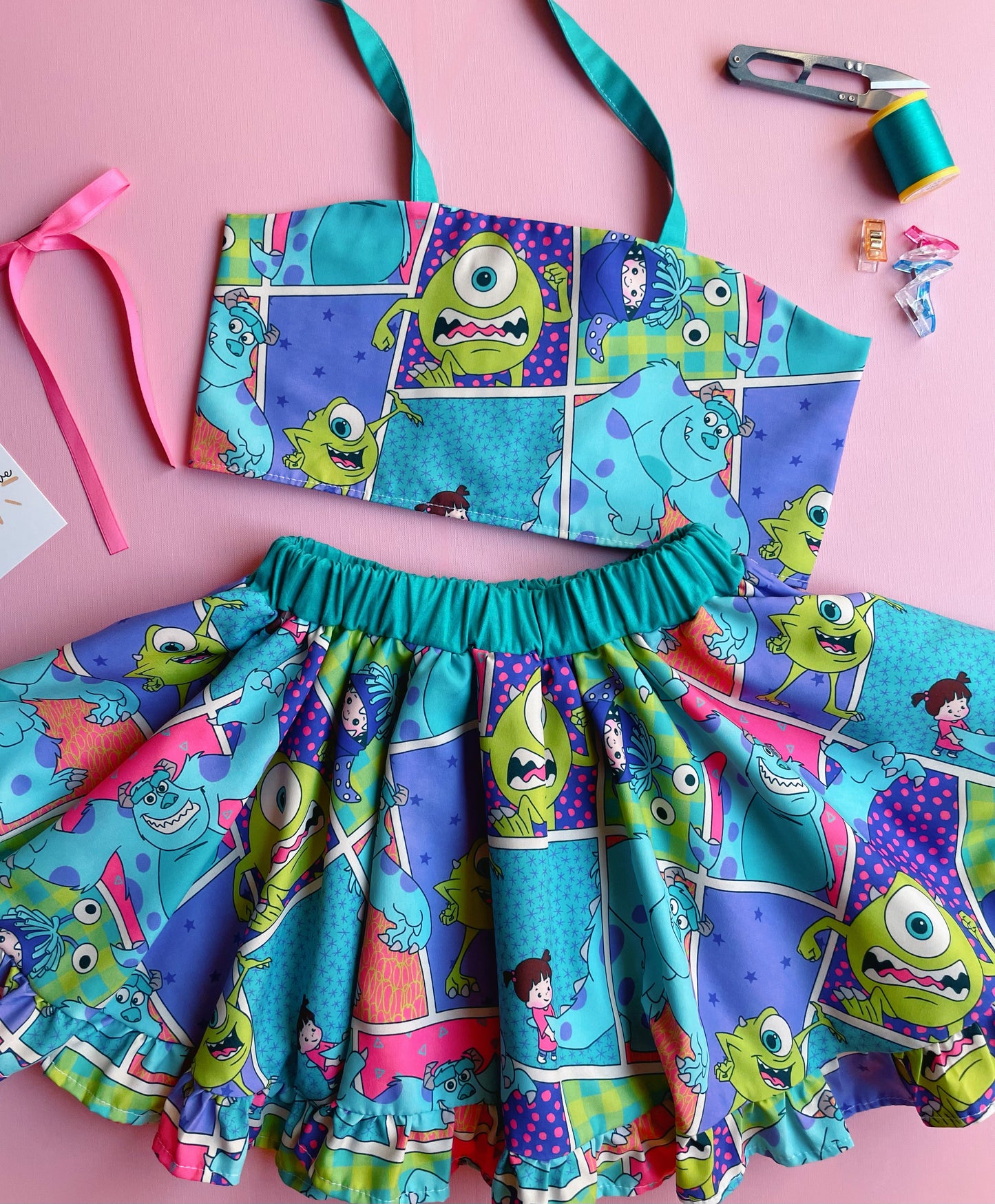 .Monster two piece