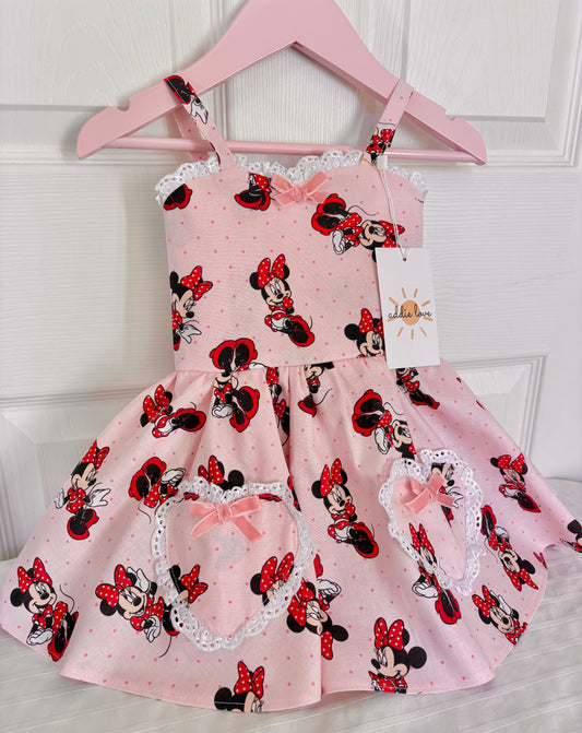 .Hearts & Bows Mouse Dress