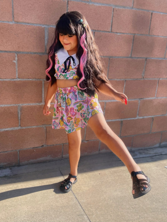 .Retro pony two piece set